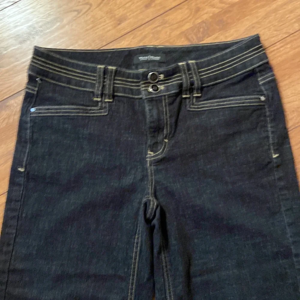WHBM Blanc Black Crop Leg Jean - Picture 2 of 12